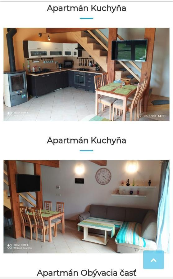 Apartman Sisi Hrabušice Buitenkant foto